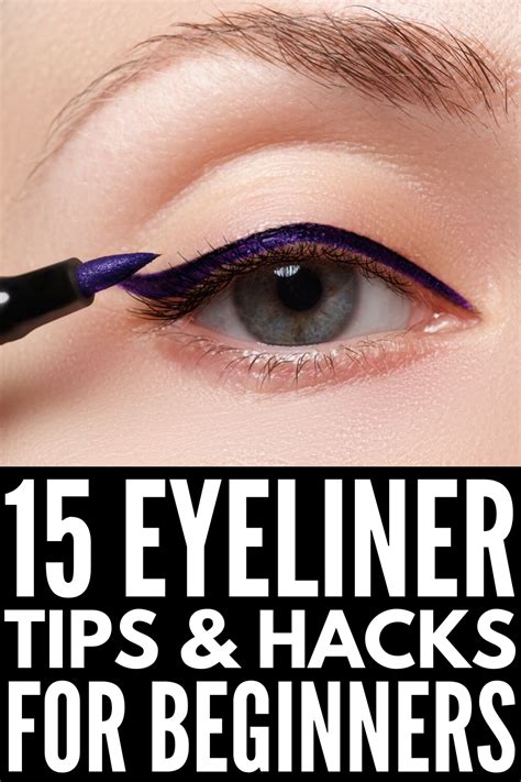 Eyeliner Hacks for Beginners: 15 Makeup Tricks We Love .
